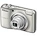 Nikon COOLPIX A10 16.1MP 5x Zoom NIKKOR Glass Lens Digital Camera (26518B) Silver - (Renewed)