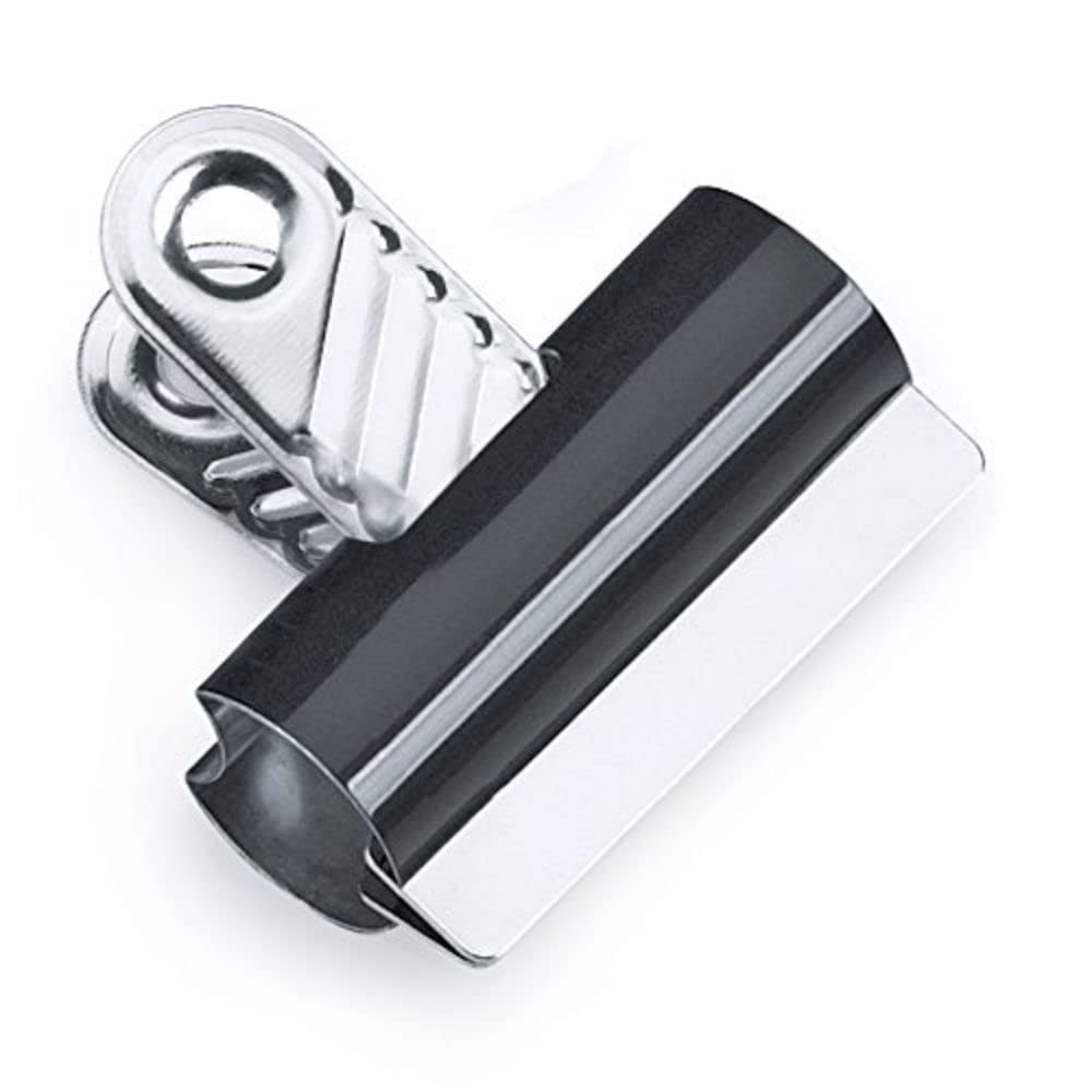 Rapesco RCB050B1 50 mm Letter Clips, Black, Pack of 10