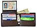RFID Blocking Leather Wallet for Men - RFID Passport Sleeve and Gift Box incl.