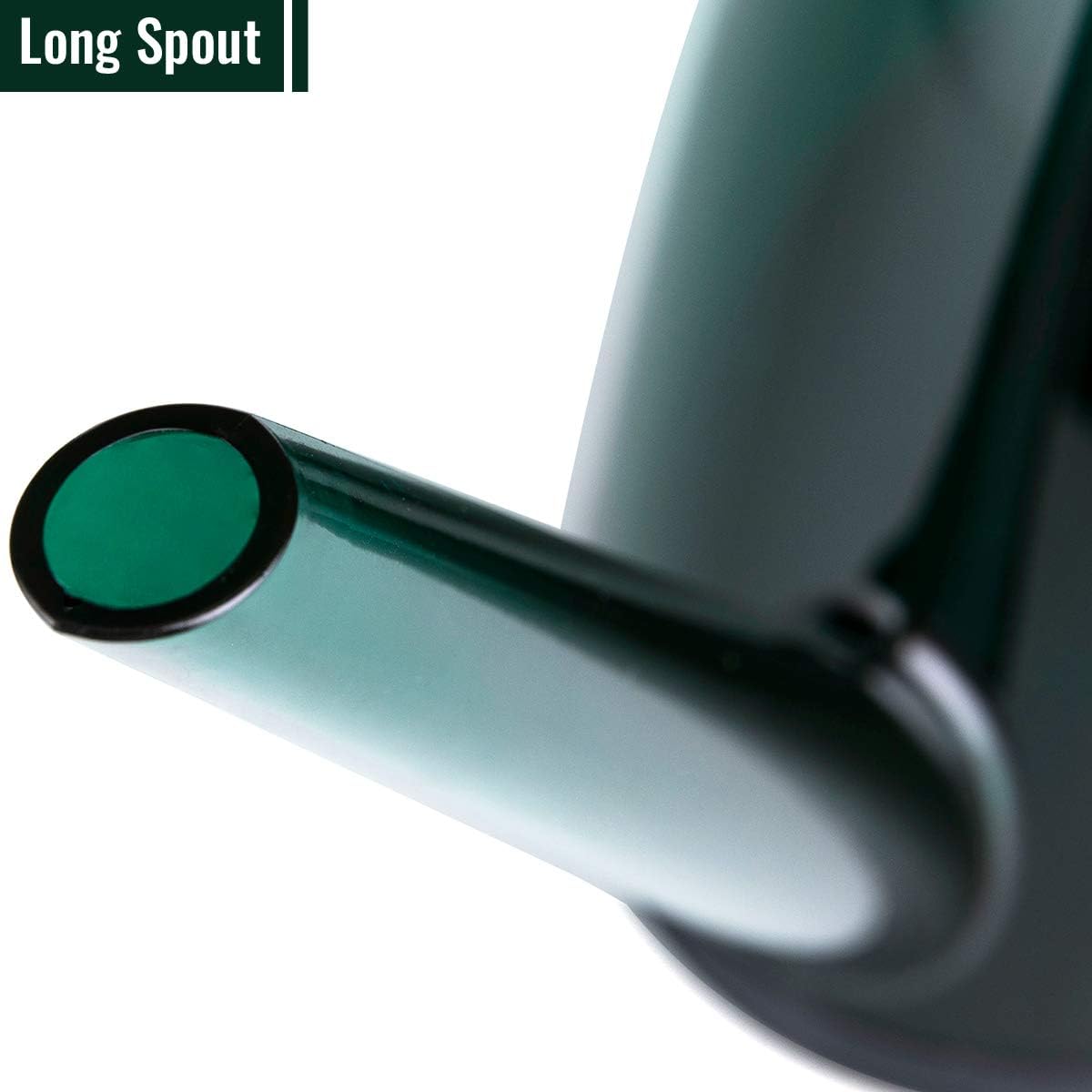 Fusolo Watering Can Long Spout Watering Kettle Small Watering Pot for Indoor & Outdoor Watering Plants and Potted Flowers 47oz (1.4L, Green) : Garden & Outdoor