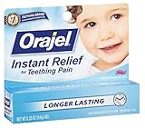 Baby Orajel Instant Relief for Teething Pain, Cherry Flavored 0.33 oz ( Pack of 2)
