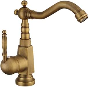 Grifería de níquel montado en la cubierta del baño Grifo mezclador de