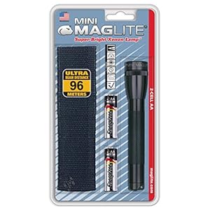MagLite Mini Super Bright Krypton Lamp 2 Cell AA Flash Light