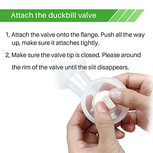 8 Count Replacement Duckbill Valves for Spectra, Compatible Duckbill
