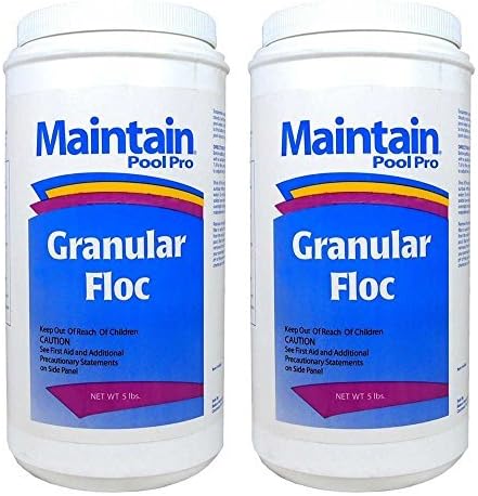 Maintain 2405M-02 Pool Pro Granular Floc (2 Pack), 5 lb by Maintain
