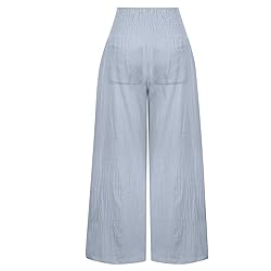 Capri Pants for Women Women High Waisted Wide