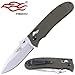Firebird Knife F704 GANZO Pocket Folding Hunting Knife G-10 Handle SS Blade (Green)