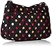 Vera Bradley Women's Cotton Little Crossbody Purse, Havana Dots, One Size