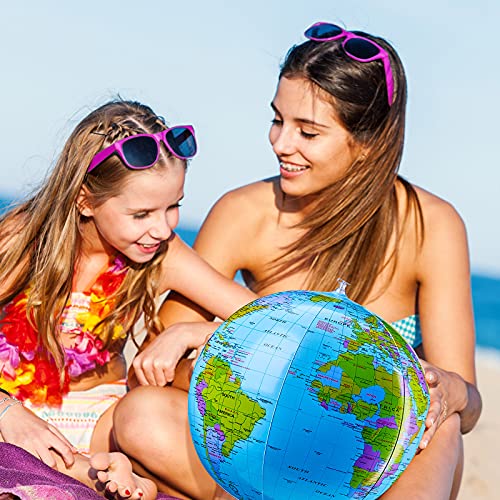 Globe Beach Ball Blow Up World Globe Inflatable Globe Beach Ball Earth