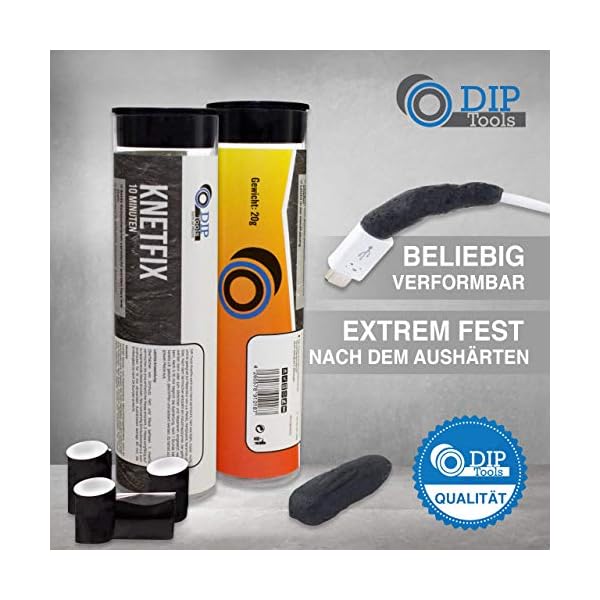 DIP-Tools Wasserdichte 2k Epoxidharz Knete - Epoxidharz mit Härter - 2 Komponenten Kleber - 2k Kleber - Powerknete… – Bild 8