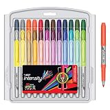 BIC Intensity Fashion Permanent Markers, Fine Point, Assorted Colors, 36-Count