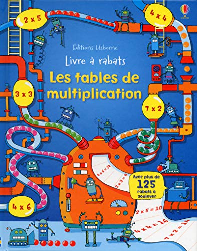 Les tables de multiplication : Livre à rabats by Collectif