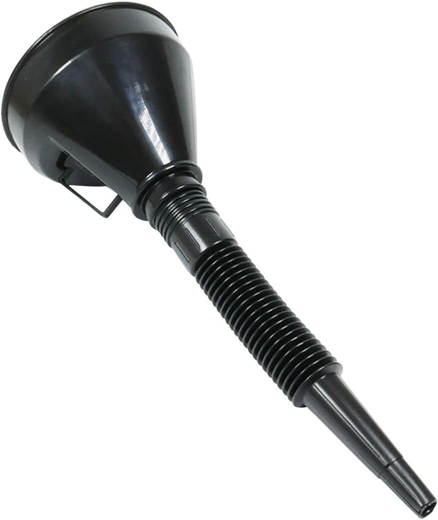 AutoRocking Petrol Fuel Funnel with Filter and Flexible Detachable Neck for Automobiles and Motorcycles Thick Durable