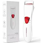 TOUCHBeauty Heated Eyelash Curler, Professional Eyelash Curler with Heating Silicone Curling Pad Curling Tool for Women Long Lasting Naturally Eyelashes TB-2016A-w