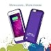 iPhone 6 Battery Case Slim External Battery Backup Charger Case 3500mah Fast Rechargeable Charging Case for iPhone 6/6S 4.7 inch by Fantasic LLC（Purple）