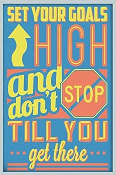 Set Your Goals High And Don T Stop Till You Get There 6x9 Motivational Quote Journal Amazon Com Br Set Your Goals High And Don T Stop Till You Get There 6x9 Motivational Quote Journal Amazon Com Br