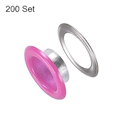 HARFINGTON 200 Set Color Round Grommets 10mm
