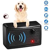 Hodekt Dogs Bark Control Device Upgraded, Ultrasonic Anti Bark Indoor Outdoor Sonic Bark Deterrents Pro Silence Bark Stop Anti-Barking Repeller