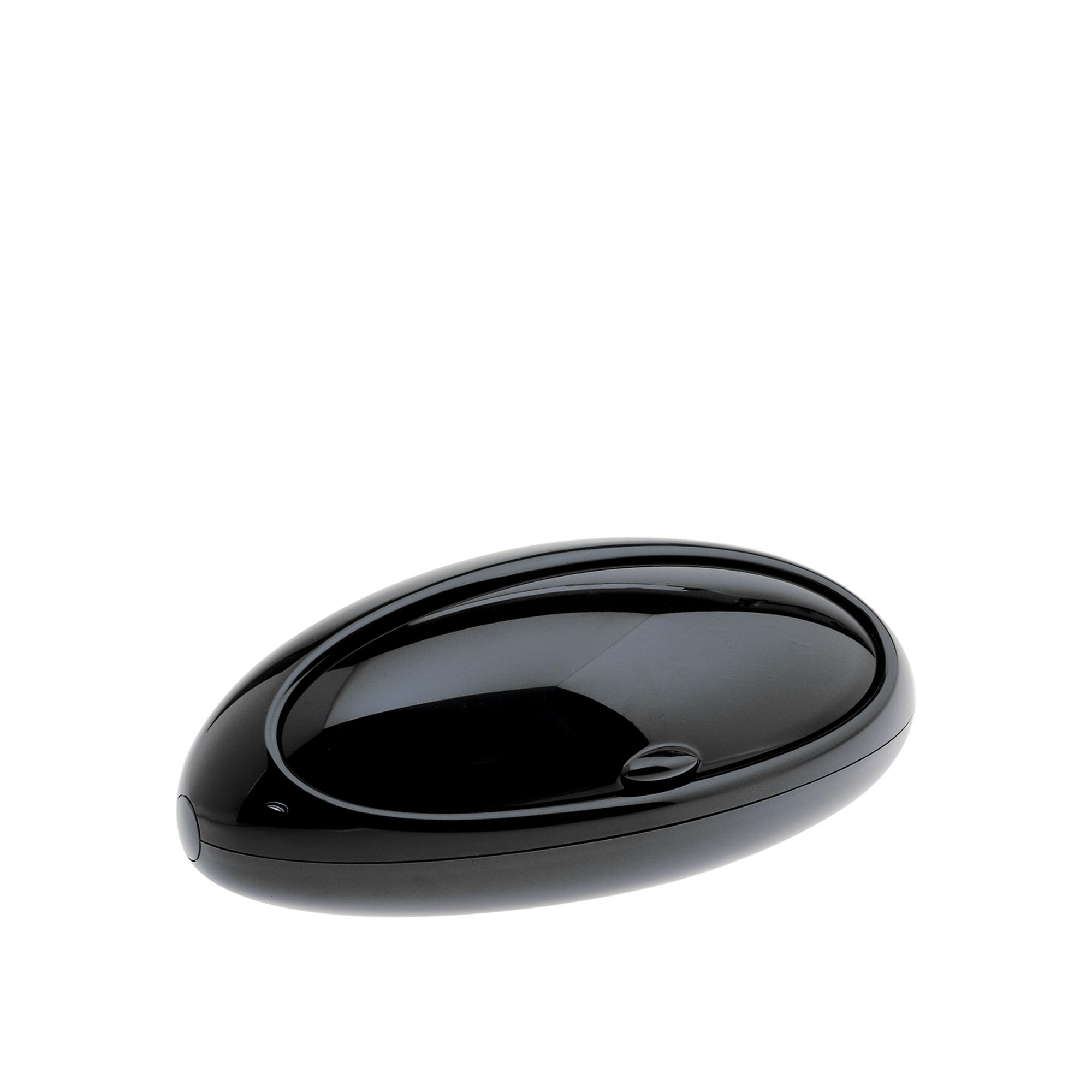 Alessi | Gnam ASG22 B - Design Bread Box with Lid in Thermoplastic Resin, Black