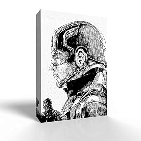 Marvel Avengers Captain America Painting Wall Poster Decor...