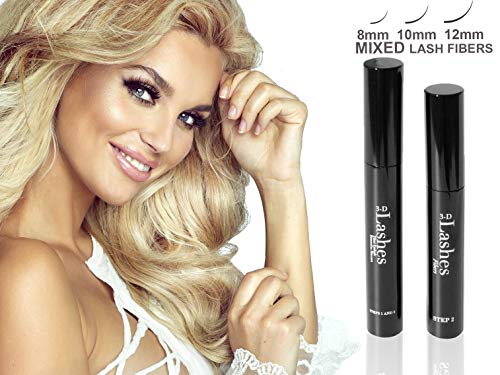 Mascara Thickening & Lengthening Gel With 3D Fiber Lash Mascara For Natural Lashes Eyelash Extensions
