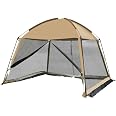 11x11ft Screen House Pop-Up Gazebo - Mosquito Proof Tent With Mesh Walls For Patio, Backyard & Camping