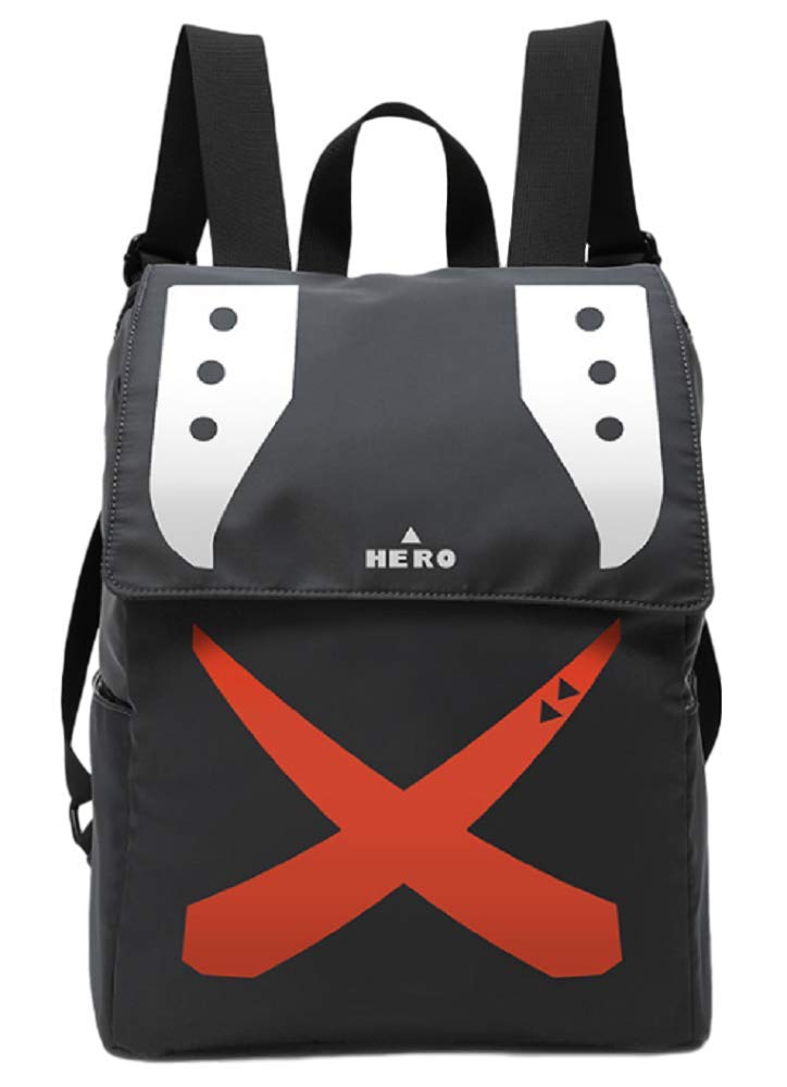 GK-O My Hero Academia Backpack Shoulder bag Schoolbag knapsack Laptop bag Cosplay Costume (Bakugou k