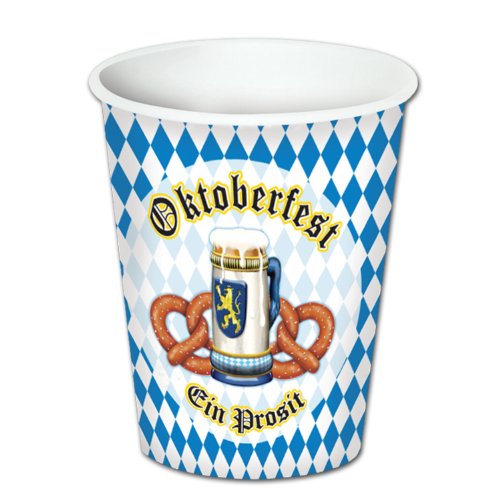 UPC 034689582076, Oktoberfest Beverage Cups (8/Pkg)