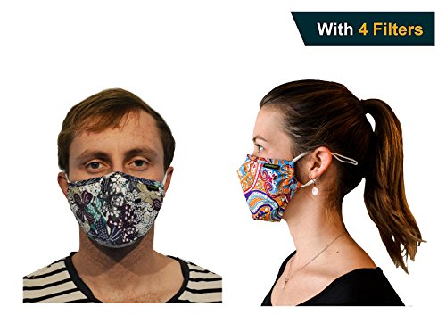 Anti Dust Face Mask - 2 Pack Unisex - Reusable - Dust proof - Perfect For Woman, Men And Teens.