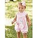 Mud Pie Baby Bubble Romper, Easter Bunny, 6- 9 Months