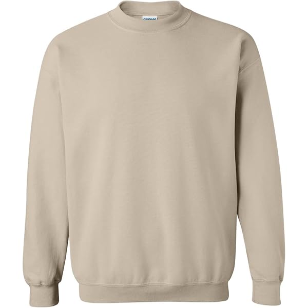 Gildan Mens, Fleece Heavy Blend Single Crewneck Sweatshirt, (G1800