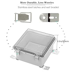 Zulkit Junction Box IP67 Waterproof Electrical Box