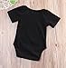I’M CUTE and MOM’HOT Baby Infant Funny Bodysuits Newborn Rompers Outfits (3-6months)