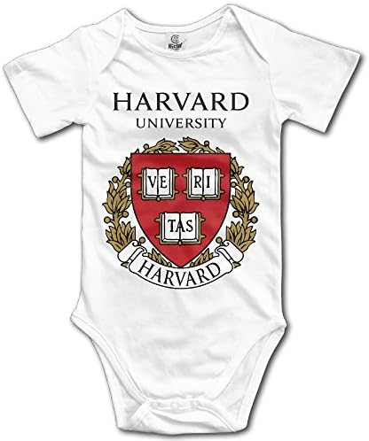Newborn Lovely Baby Harvard University Boys Girls Romper Bodysuit Playsuit Union Suit