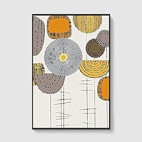 Framed Home Artwork Nordic Style for Living Room Bedroom