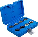 BGS 1141 Drive Shaft Prop Shaft Thread Repair Kit 8 pcs Metric Inch Taps view 2