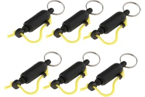 FIOZINX 6Pcs Planer Release Clips Heavy Tension Snap Release Clip Mini-Otter Planer Release for Off Shore Fishing