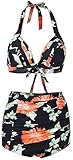 Simplicity® Women's Vintage 50s High Waist Bikini Swimsuit Set