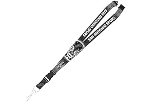 PRO SPECIALTIES GROUP San Antonio Spurs Sugar Skull Lanyard, Great Gift/Merchandise for Sports Fans.