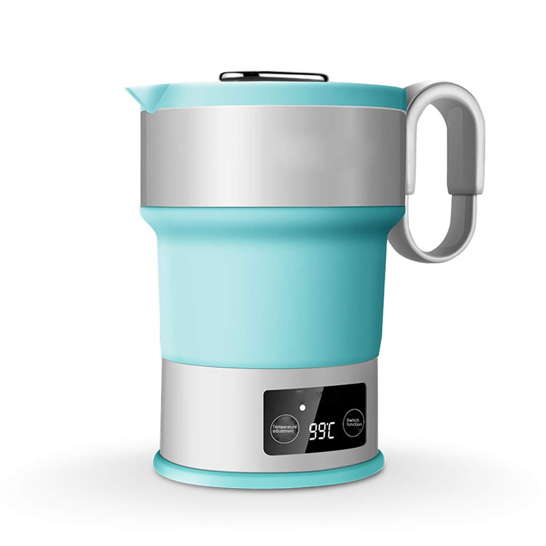 WODEQ Collapsible Electric Kettle, Portable Foldable Silicone Kettle
