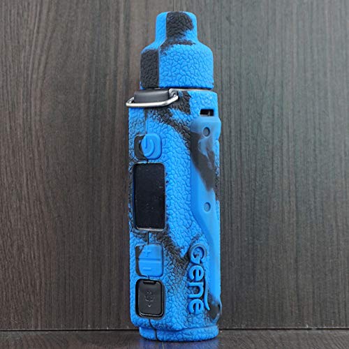 voopoo argus pro silicone case for 80W Texture Cover Protective Rubber Sleeve Wrap Skin Soft Shell (Black Blue) in Kenya how long does the pineapple coconut Color:Light Dark Blue