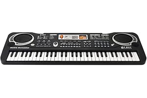 61-Key Electronic Organ with Multiple Playing Modes, and USB Cable for Music Enthusiasts