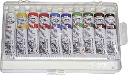 Temperafarben Schulmalfarben Set 10x16 ml Gouachefarben von KOH-I-NOOR