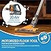 Rollibot Puro 200 Cordless Stick Vacuum Cleaner Ultra Lightweight Bagless Sweeper Pet Hair Electric Broom with Motorized Brush Head 22.2V/120W High-Power Cyclone Suction Rechargeable Battery