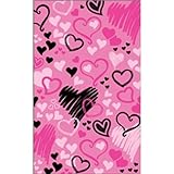 Hearts All Over Bowling Towel