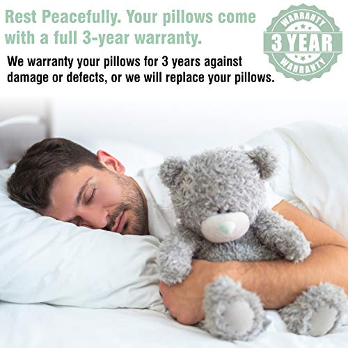4 Plixio+Bed+Pillows+Sleeping+Hypoallergenic