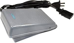 HQRP Foot Controller Compatible with Husqvarna Viking E10 E20 Huskystar Juki HZL-27Z MO634 Sewing Machine Pedal Power Cord