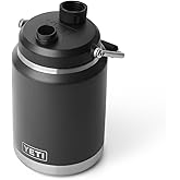YETI Rambler Half Gallon Jug 2.0, Vacuum Insulated, Leakproof, Stainless Steel with MagCap, Black