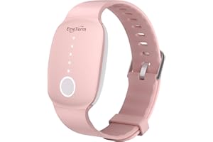EmeTerm Fashion FDA-Cleared Relieve Nausea Electrode Stimulator Morning Sickness Motion Travel Sickness Vomit Relief Rechargeable No Gel Drug Free Wrist Bands Without Side Effects