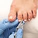 Equinox 6-Inch Heavy Duty Toenail Clipper - Ergonomic Grip, Sharp Blades